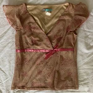 dELiA*s Pink Sequin Top